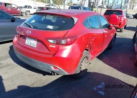 2015 Mazda Mazda3 I Sport из США, поврежденный, VIN JM1BM1K75F1246977